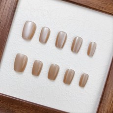 [당일배송] 천안각 데일리 디자인 셀프 붙이는 인조팁, 1개, 03 - T090 M