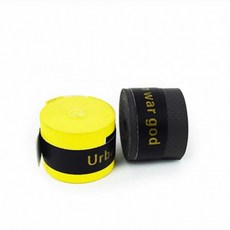 배드민턴 채 테이프 라켓테이프 라켓그립테이프 테니스라켓테이프 테니스테이프 라켓손잡이테이프, 1개, 옐로우