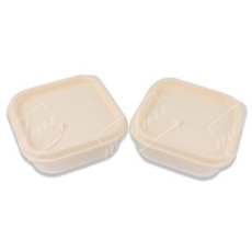 실리콘 냉동 용기 다용도 말랑한 240ml 실리콘 밥 용기 국내산 오븐용 이유식 베이비 레인지 열탕 소독 2개세트