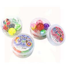 무지개 탱탱볼 스트레스 해소 손목 운동 어린이 놀이 교구 운동 발달 4개