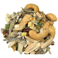 【71號堅果坊】腰果杏仁小魚（蔥蒜風味）250g, 250g, 1個