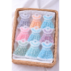 핸드메이드 드레스 수세미, 1개, 1개, 04소디움캔디