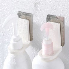 뚠뚠샵 샴푸통 홀더 샴푸걸이, 핑크, 1개