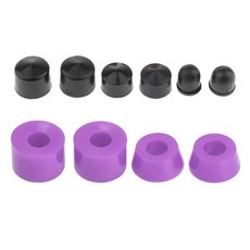 shangren 스케이트 보드 트럭 부싱 키트 92A 야외 Longboard 용 표준 충격 방지 더 나은 피드백 스쿠터 액세서리, 보라색, 1개