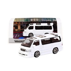 (정품) 타막웍스 하비64 도요타 하이에이스 왜건 커스텀 (화이트), (정품) 타막웍스 하비64 도요타 하이에이스 왜건 커스