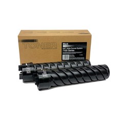 MADE IN USA TONER KIP 7100 7100-103 Z240970010 블랙 카트리지 2개 호환 교체품, MADE IN USA TONER KIP 7100, 71