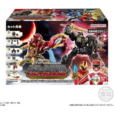 반다이 미니프라 넘버원 합체 시리즈 03 블랙 대수신 & 울프 데칼리버 50 세트