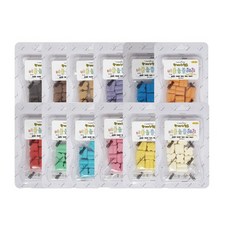 (꼬메빔보) 비누클레이 50g 1팩 향기버블솝플레이 50g, 하늘