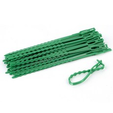 이샵 식물 고정 끈 타이 50P 줄기 식물고정대 가드닝소품