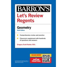 (영문도서) Let's Review Regents: Geometry Sixth Edition Paperback, Barrons Educational Services, English, 9781506296470