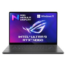 에이수스 2024 ROG 제피러스 G16 코어Ultra9 인텔 14세대 지포스 RTX 4060, 이클립스 그레이, 3TB, 32GB, WIN11 Home, GU605MV-QR229W