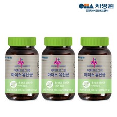 차바이오 닥터프로그램 마더스 유산균 60캡슐 x 3병 총 6개월분, 60회분, 3개