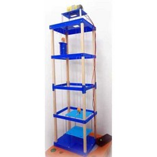 엘리베이터모형 교구 키트 실험 모델 교육 시뮬레이션, 키트 아크릴 파트, 1개