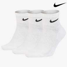 나이키 3P 양말 SX7667-100 에브리데이 쿠션 앵클 삭스