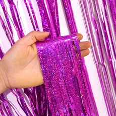 파리스 데코 수술 파티커튼, 4개, 홀로그램푸치샤