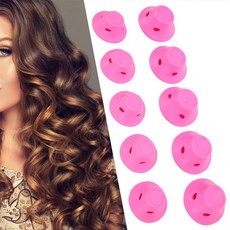 초간단 셀프 웨이브 롤링 말랑 헤어롤 구르프 10개 세트 E420, 1세트