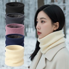 크래커 니트 넥워머