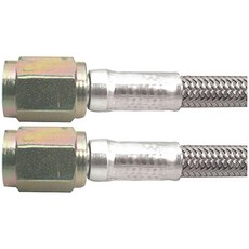 올스타 퍼포먼스 호스 어셈블리 12인치 3인치 호스 여성부터 여성까지 땋은 스테인리스 PTFE 안감 각각, 60in, 1 Pack
