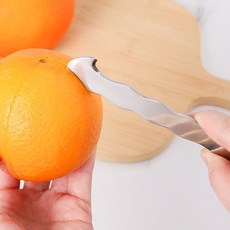 릴스베이 자몽 오렌지용 과일 껍질 제거 스텐 필러, 1개