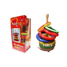 유아 체육 교구 링 던지기 고리 끼우기 어린이 스포츠 링던지기 유아체육교구, 1개