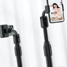 촬영용 탁상형 유튜브용 핸드폰 거치대 OC_0404TG, 블랙, 본상품선택