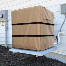 193515 사이드 드래프트 증발 쿨러 커버 튼튼한 600D 비 및 눈 보호 늪 바요넷 스트랩 2개 장착 측면 내후성 커버용 너비 71.1cm(28인치) x 깊이 높이 8, 193515 사이드 드래프트 증발 쿨러 커버, 튼튼한