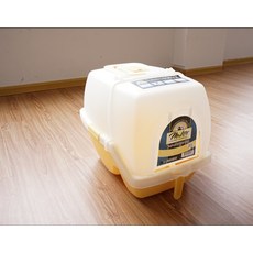 宠物用品批发全封闭大号防外溅宠物用品封闭式猫厕所注塑猫砂盆, 1個, 47*34*41