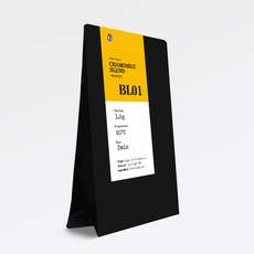 쓰리미닛 티바이블 캐모마일 블렌드 티, 1.5g, 1개, 30개입