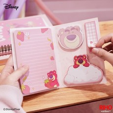 Disney/Pixar 熊抱哥造型便利貼, 1個, Pink, 160張