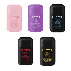 NICOR 活力精油能量棒, 5個, 10ml
