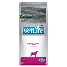 VetLife 法米納 Struvite 犬用配方 獸醫處方飼料 磷酸銨鎂結石管理 2kg, 1個, VDS6獸醫天然處方犬用泌尿道磷酸銨鎂結石配方