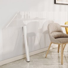 정싱 오염 방지 시트지 투명 기름방지가드 위생매트 투명시트지 무점착 벽지 가구보호필름지, 2개