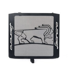 커버 Benelli Leoncino 500 LeonineX BJ500 오토바이 액세서리 라디에이터 가드 그릴 스테인레스 스틸 보호대, black, 1개