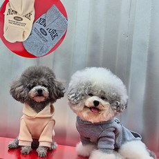 가정플러스 뉴욕 퀸즈 후드티 애견후드티 애견의류 강아지후드티s 강아지후드티 강아지기모티, 그레이색 M
