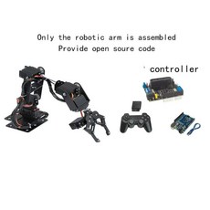 DIY 6 DOF 로봇 금속 합금 암 클로 키트 MG996 로보틱스 Ps2 용 무선 제어 프로그래밍, 1개, A