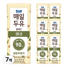 매일유업 매일두유 190ml 7팩, 7개