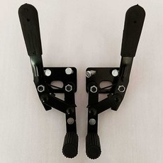 휠체어 브레이크 핸드 주차 교체 레버 손잡이 고정 부품, 상세 페이지 참고, 상세 페이지 참고, 오른쪽 브레이크 레버