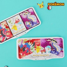 포켓몬 라운드팔레트 물감파레트 미술 준비물, 포켓몬 라운드팔레트(색상랜덤)