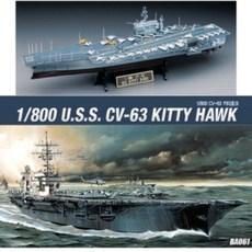 아카데미 프라모델 1대800 CV-63 키티호크, 셀러에이드 아카데미 프라모델 1대800 CV-63 키티
