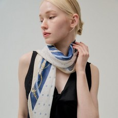 닥스 DAKS 모달 혼방 마름모 스카프 SKN022