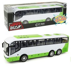 그릿업 RC카 무선 타입 스턴트카 버스 산악 버기카 오프로드 관성버스-그린 32CM롱, 1개, 32cm  버스 - 그린 공식 표준 구성