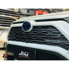 Toyota 豐田 RAV4 五代 3D掃描 密合 白金水箱罩飾條, 1個