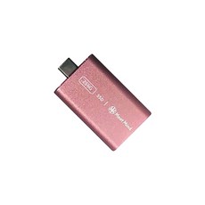 Meet Mind GEN1-02 SSD Mini 固態行動碟-256G Type-C介面 隨插即用 磁吸防塵蓋, 粉色, 256G