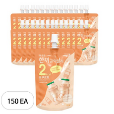 더존건강 한끼 곤약 젤리 요구르트 알뜰포장, 150ml, 150개