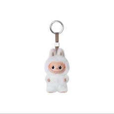 POPMART Labubu4.0 정품 하트 바닥 비밀번호 에나멜 플러시 펜던트 블라인드 박스, 10 확인 -H, 1개