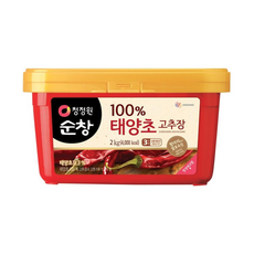 대상 청정원 순창 태양초 고추장, 2kg, 1개