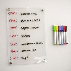 포레샵 깨끗하게 지워지는 강력한 냉장고 자석보드, 1, 화이트