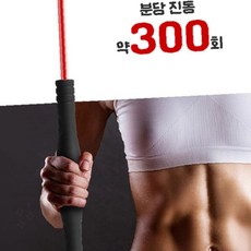 전신 근력 강화 진동 탄력 플렉스 바 코어 복근 운동 기구 홈트레이닝 실내 운동, 1개, 분리형 플렉시바(레드)