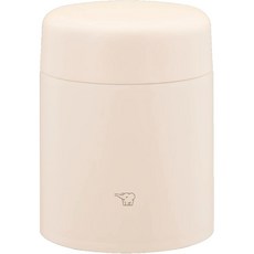 [조지루시] 보온보냉 죽통 400ml 심리스 보온도시락통 SW-LA40 선물용, 에크루베이지