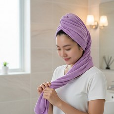 키즈타월 헤어타올 세면타월 고리수건 어린이수건 페이스타월, 핑크